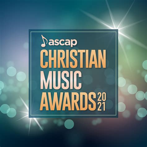 2021 ASCAP Christian Music Awards | ascap.com, praise music, gospel, CMG, publishing ...