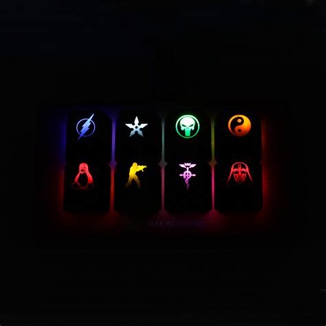 Custom Backlight Compatible Keycap for backlit keyboard