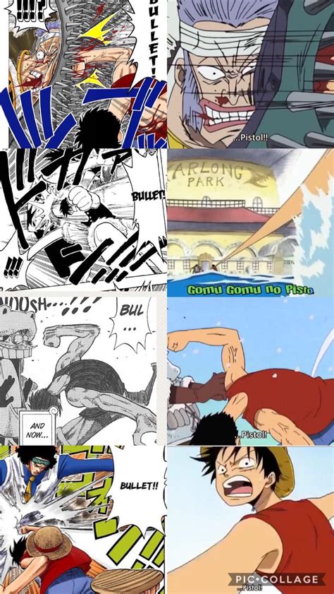 How come up until Luffy vs Usopp Gomu gomu no Bullet was called Gomu Gomu no pistol ? : r/OnePiece