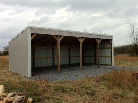 POLE BARN 12X40 LOAFING SHED MATERIAL LIST BUILDING PLANS HOW TO #PoleShedPlan | Loafing shed ...