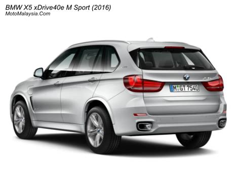 BMW X5 xDrive40e M Sport (2016) Price in Malaysia RM390,800 - MotoMalaysia