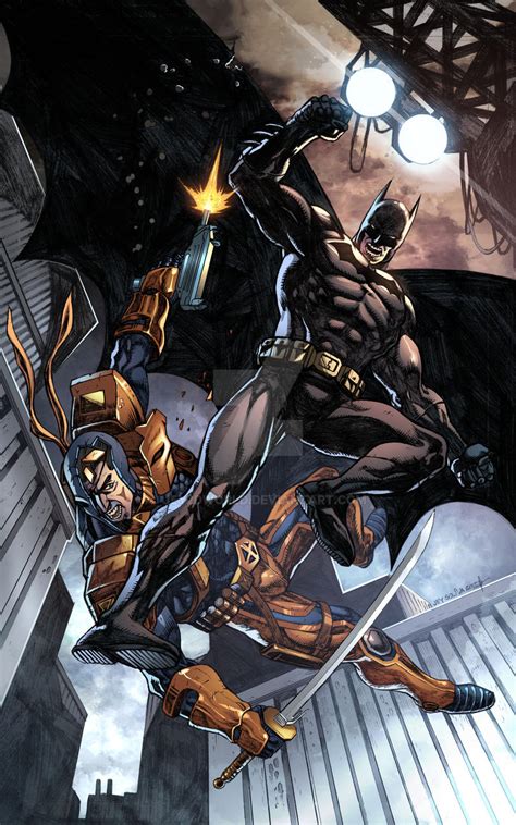 Batman vs. Deathstroke by jey2dworld on DeviantArt