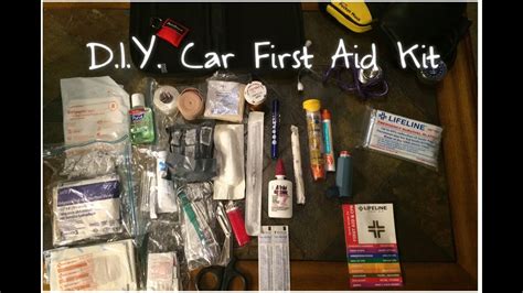 Car First Aid Kit Diy