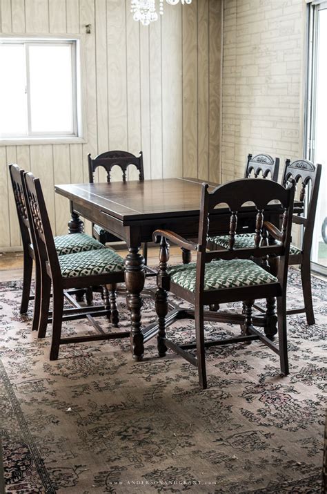 Perfect Antique Dining Room Table | ANDERSON+GRANT