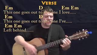 The One I Love (REM) Strum Guitar Cover Lesson with Chords/Lyrics ...