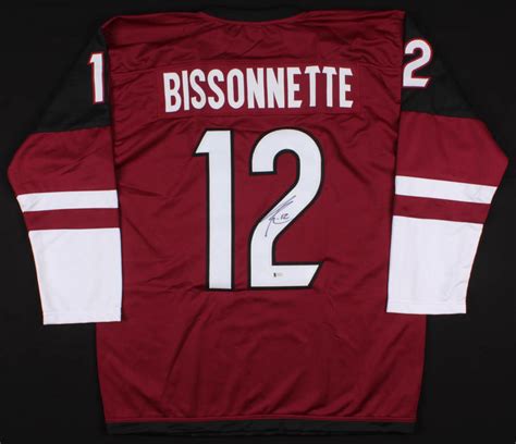 Paul Bissonnette Signed Arizona Coyotes Jersey (Beckett COA) | Pristine ...