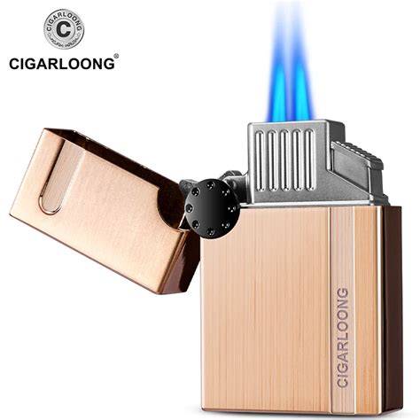 Cigar Lighter wholesale Windproof Straight Portable Cigar Lighter with ...