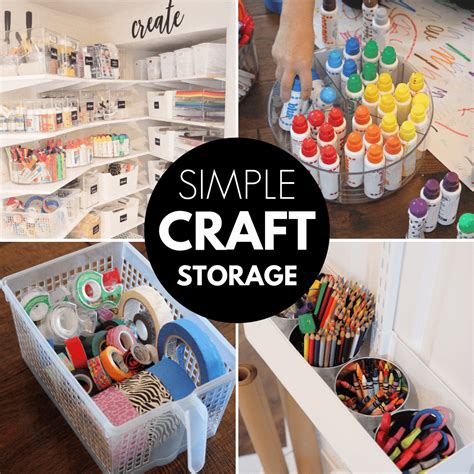 Awesome Kids Craft Storage & Organization Tips - Toddler Approved