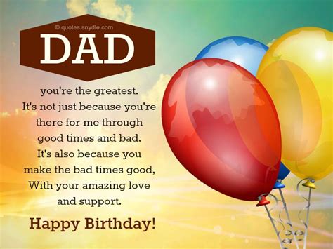 Happy Birthday Dad Quotes – Quotes and Sayings