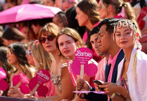 'Barbie' premieres on the pink carpet - July 10, 2023 | Reuters