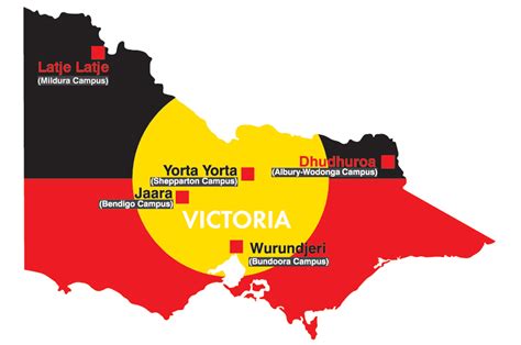 Aboriginal Land Melbourne Map