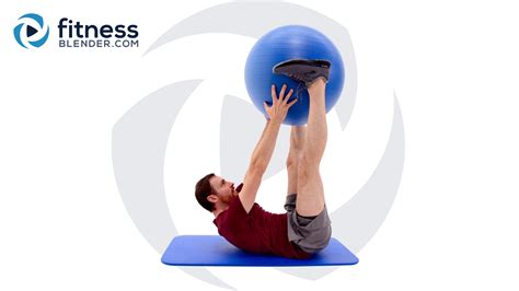 Home Physioball Abs Workout - Exercise Ball Abs Routine | Fitness Blender