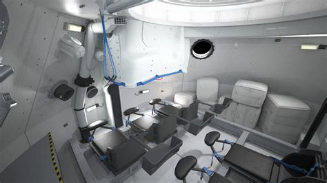 CST-100 Boeing Starliner Interior PBR 3D model | CGTrader