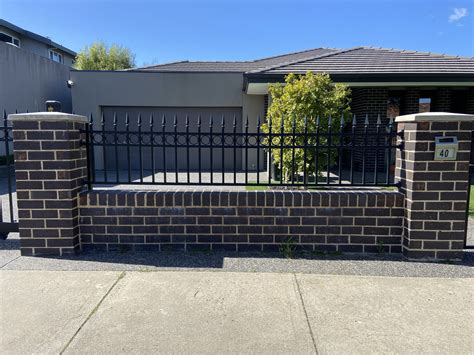 Brick Fencing In Melbourne - Diamond Fence (Aust) Pty Ltd