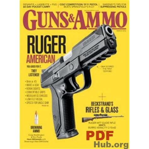 Guns & Ammo Magazine Subscription Discount 73% | Magsstore