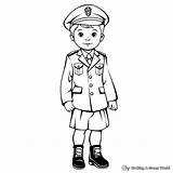 Uniform Coloring Pages sketch template