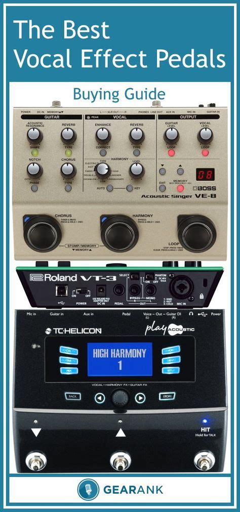 11 Vocal Effects Pedals ideas | effects pedals, vocal, pedal