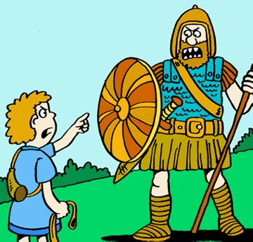 Goliath Clipart David Selected Five Stones Before | Clip art, Goliath, David and goliath