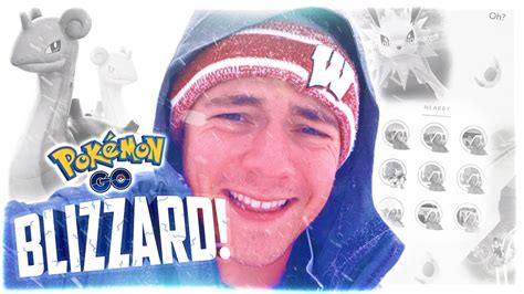 Pokemon Go in a BLIZZARD! (Pokemon Go Hunting Vlog!) - YouTube