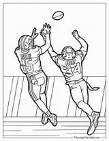 Football Player Coloring Pages To Print Page  Vrogueco sketch template