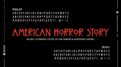 American Horror Story Font - FontSpace