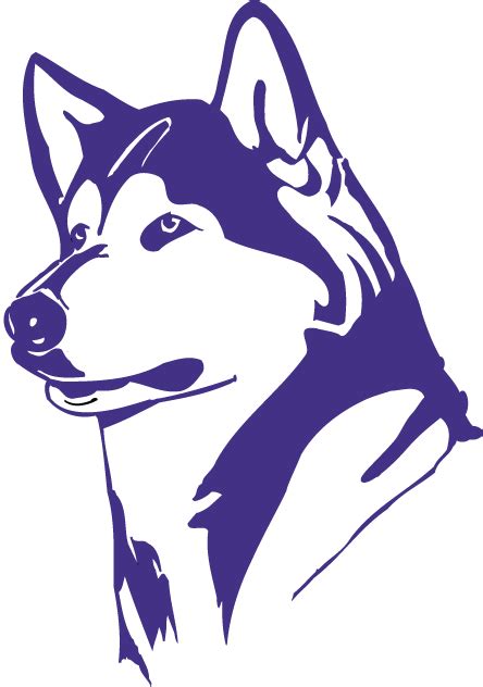 Washington Huskies Partial Logo | Washington huskies, Husky logo ...