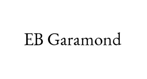 Garamond Font History