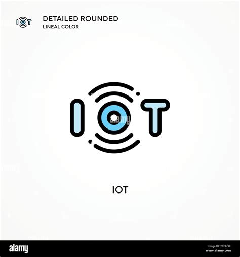 Iot vector icon. Modern vector illustration concepts. Easy to edit and customize Stock Vector ...