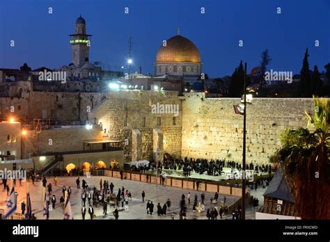 Wailing wall night hi-res stock photography and images - Alamy