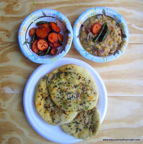 PUNJABI STUFFED KULCHA - Lets Cook Healthy Tonight