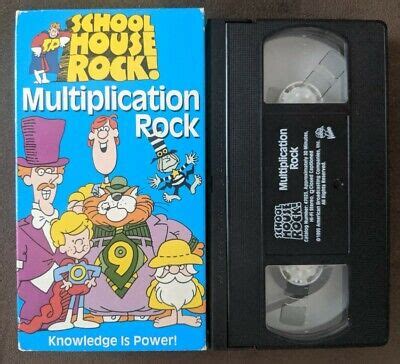 Schoolhouse Rock! - Multiplication Rock VHS 760894702335 | eBay