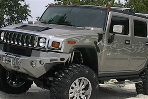 Hummer H2 Winch Bumper - Sport Cars Modifite