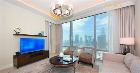 Luxury Apartment with Burj Khalifa View - Address Fountain Views - New Arabian Holiday Homes