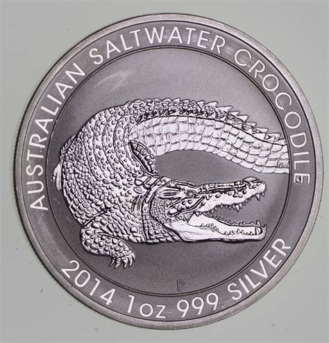 2014 Australia 1 Dollar 1 Oz Silver Coin .999 Fine - Rare | Property Room