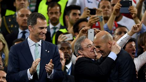 Zinedine Zidane can 'stay for life' at Real Madrid, says Florentino ...