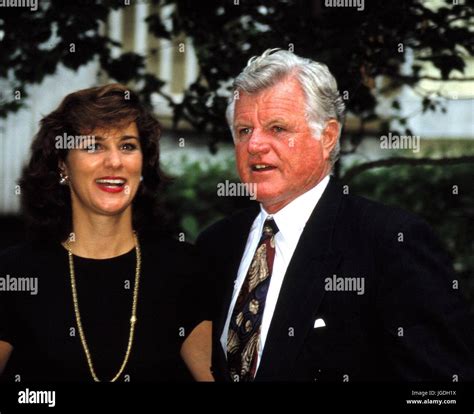 Ted kennedy and his wife hi-res stock photography and images - Alamy