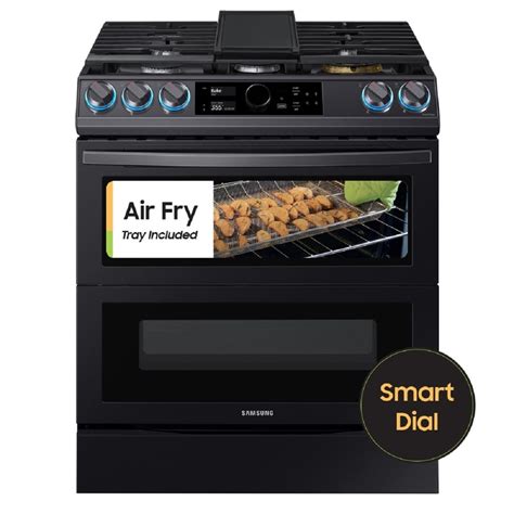 Black stainless steel Double Oven Gas Ranges at Lowes.com