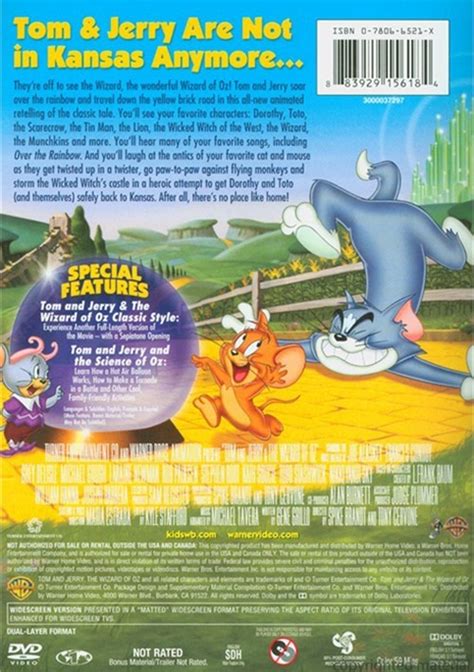 Tom And Jerry & The Wizard Of Oz (DVD 2011) | DVD Empire