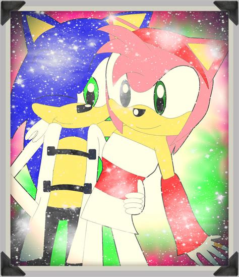 Sonic and Amy: Wedding Attire II by PhotoPhobee on DeviantArt