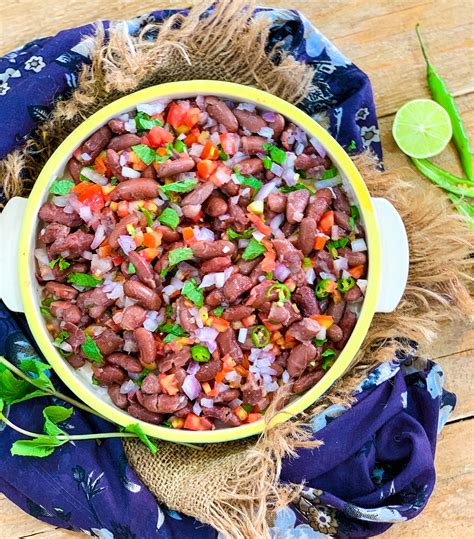 Chatpata Rajma Salad Recipe - Kidney Beans Salad Recipe by Archana's Kitchen