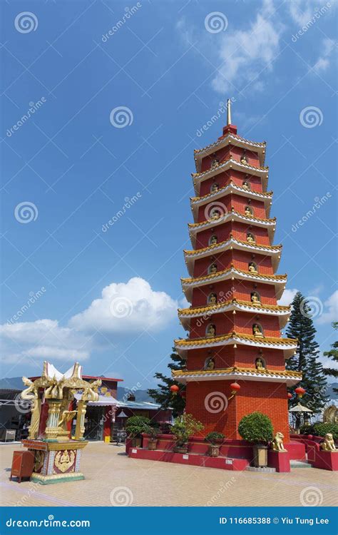 Ten Thousand Buddhas Monastery in Hong Kong, China Stock Photo - Image ...