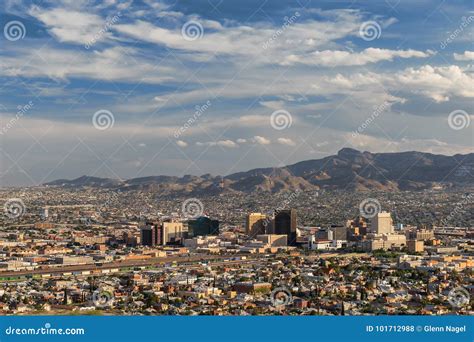 El Paso skyline editorial stock photo. Image of united - 101712988