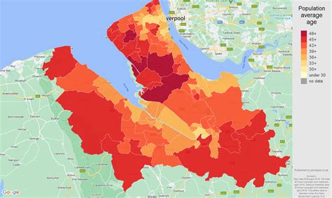 Chester population stats in maps and graphs.