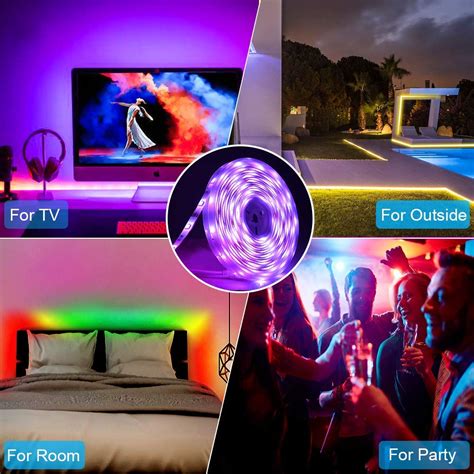 RGB 300 Color Led Strip Lights with Remote & Power Supply – FitWay.pk