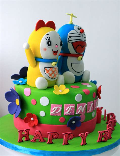 Celebrate with Cake!: Doraemon and Dorami Cake