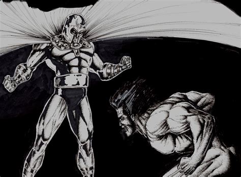 Magneto vs. Wolverine by trylam on DeviantArt