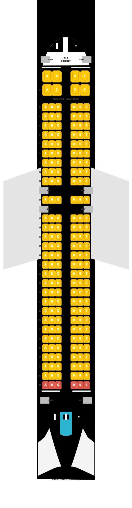 SeatGuru Seat Map Spirit