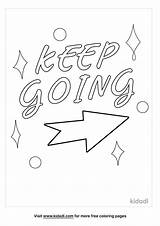 Free Keep Going Coloring Page  Printables Kidadl sketch template
