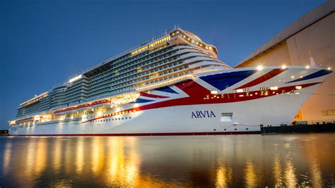 MEYER WERFT hands over the cruise ship Arvia to P&O Cruises