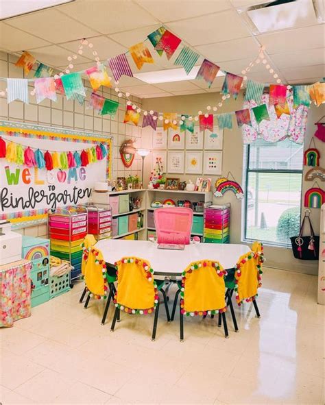 15 Beautiful & Inspiring Kindergarten Classrooms - WeAreTeachers Kindergarten Classroom Setup ...